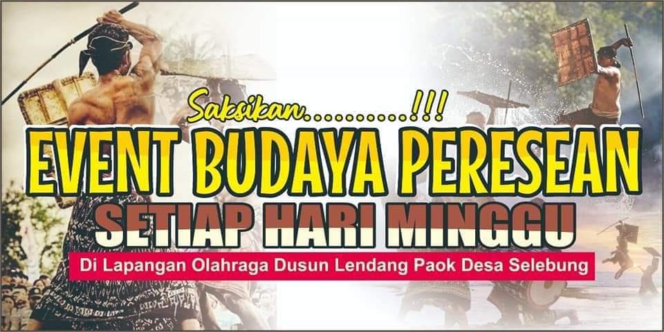 Gelaran Event Presean Selebung Madani