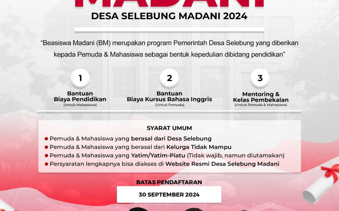 PROGRAM SUBSIDI BEASISWA MADANI TAHUN 2024